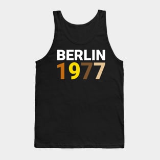 Berlin 1977 Tank Top